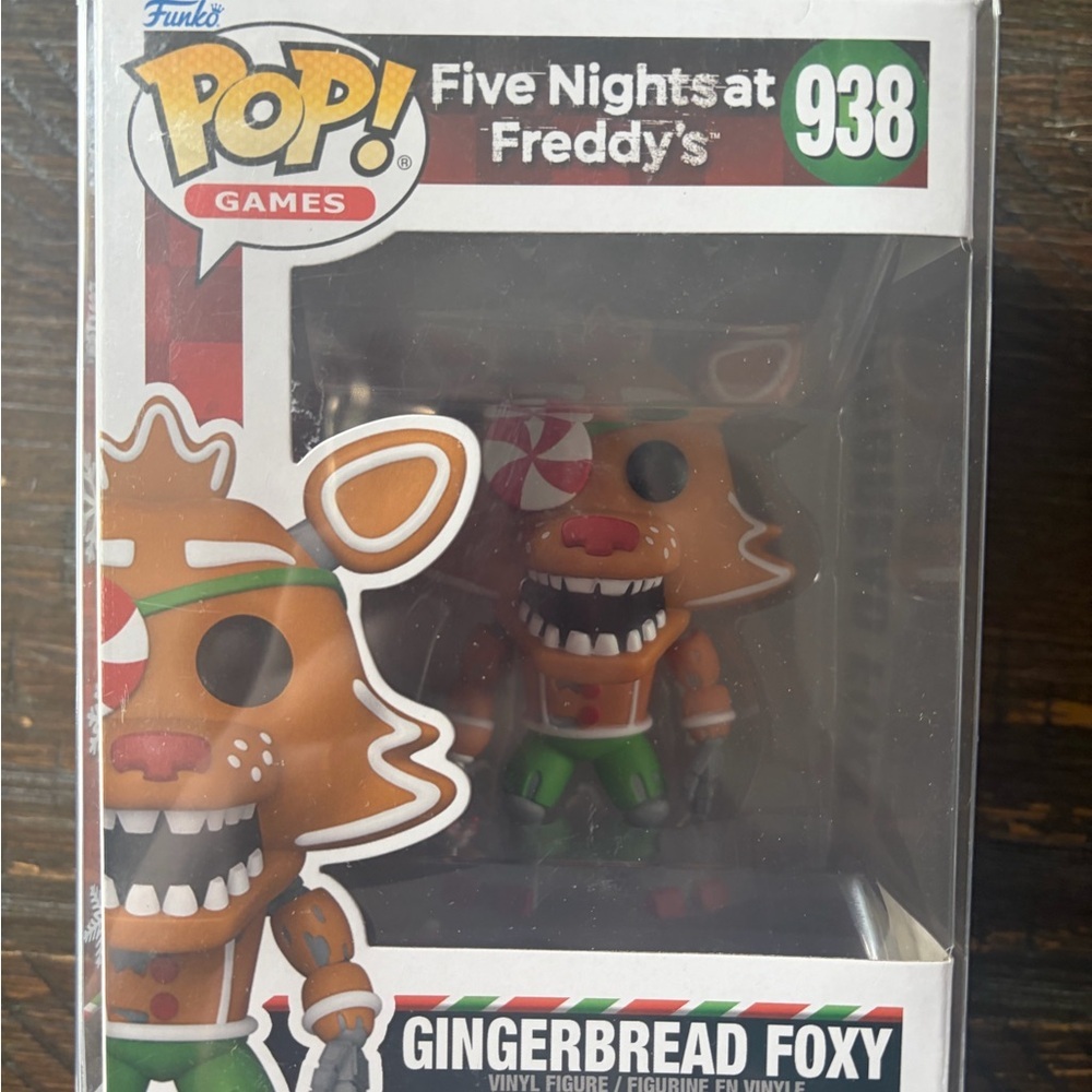 Funko Pop! Five Nights at Freddy's Gingerbread Foxy Orange & Green #938